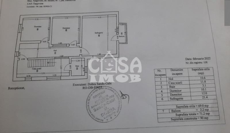 Comision 0 -Vanzare casa P+1 semicentral in Targoviste