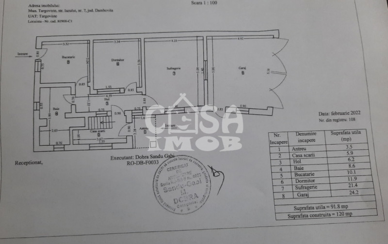Comision 0 -Vanzare casa P+1 semicentral in Targoviste