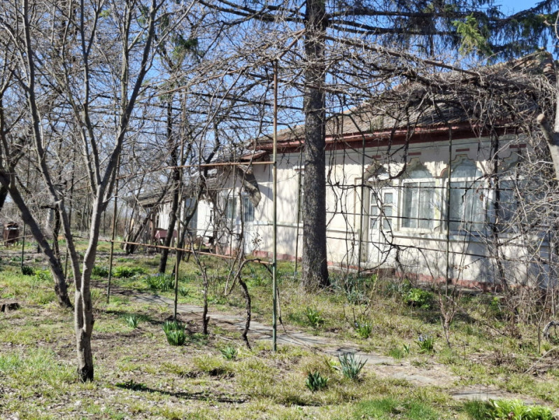 Vânzare teren + casă bătrânească în Răcari, la DN71