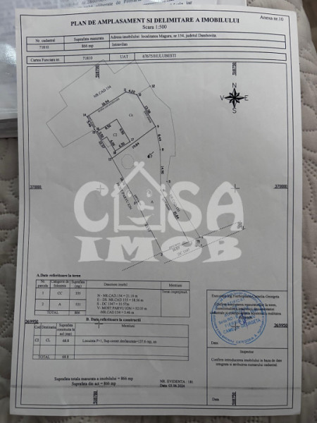 Casa P+1 mobilata si utilata cu vedere spre padure in Magura, judetul Dambovita