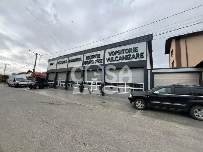 Hala industriala 250 mp utili ideala pentru productie sau service auto