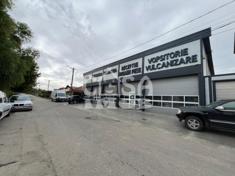 Hala industriala 250 mp utili ideala pentru productie sau service auto