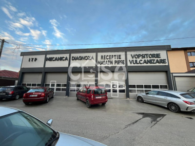 Hala industriala 250 mp utili ideala pentru productie sau service auto