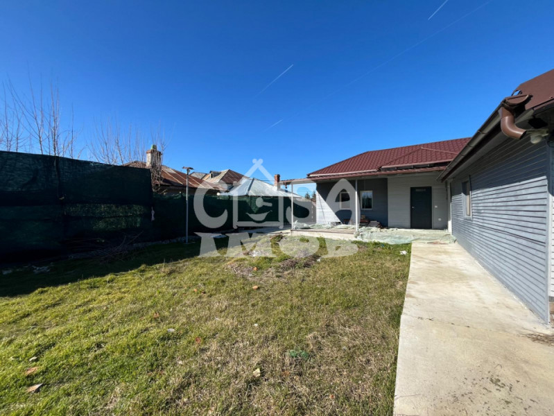 Casa pe parter 80 mp+terasa si teren 860 mp/schimb cu apartament, in Cuparu