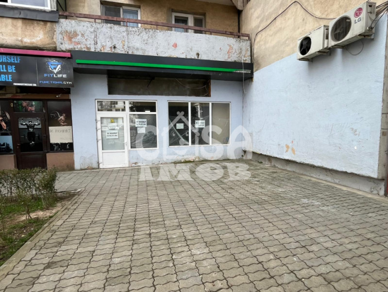 Spațiu comercial cu vitrină generoasă și vizibilitate ideal pentru business 
