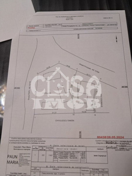 Vanzare 3 corpuri de casă pe același teren - locuinta multifamiliala